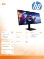 HP Inc. Monitor X34 UWQHD Gaming  2V7W6E9-1082766