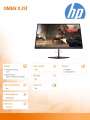 HP Inc. Monitor OMEN X 25f 240 Hz Gaming 4WH47AA-1083347