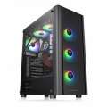Thermaltake Obudowa - V250 Tempered Glass ARGB - Czarna-1044355