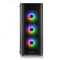 Thermaltake Obudowa - V250 Tempered Glass ARGB - Czarna-1044356