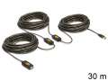 Delock Kabel przedłużacz USB AM-AF aktywny 30m-196737
