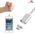 Maclean Kabel micro USB magnetyczny silver MCE160 - Quick & Fast Charge-248116