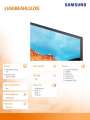 Samsung Business TV 50 cali BE50A-H LED 4K UHD 16/7 250nit TIZEN Business TV App 3 lata (LH50BEAHLGUXEN)-1026912