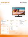 LG Electronics Monitor 24TN510S-PZ 23.6 TV 200cd/m2 1366x768-1027038