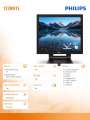 Philips Monitor 17 cali 172B9TL LED Touch DVI HDMI DP-1167059