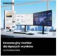 Samsung Monitor 27 cali LS27A600NWUXEN IPS WQHD 16:9 5ms płaski 3Y-1096498