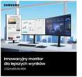 Samsung Monitor 32 cale LS32A600UUUXEN VA WQHD 16:9 5ms 1x(USB-C) LAN (RJ45) płaski 3Y-1096510