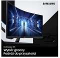 Samsung Monitor 34 cale LC34G55TWWRXEN VA 3440x1440 Ultra WQHD  21:9 format kinowy 1 ms (MPRT) zakrzywiony 165Hz-1096298
