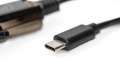 Digitus Kabel Adapter USB 2.0 HighSpeed Typ USB C/RS232 M/Ż czarny 1m-774200