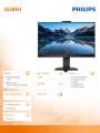 Monitor 243B9H 23.8 IPS HDMI DP USB-C Pivot-1188249
