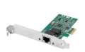 LANBERG Karta sieciowa  PCI-E 1X RJ45 1GB INTEL + ŚLEDŹ LOW PROFILE-378459