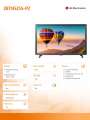 LG Electronics Monitor 28TN525S-PZ 27.5 cali TV 200cd/m2 1366x768-1857672
