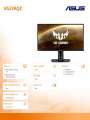 ASUS Monitor 27 cali TUF Gaming VG27AQZ-1959839