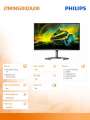 Philips Monitor 27M1N5500ZA 27 cali IPS 170Hz HDMIx2 DPx2 Pivot Głośniki-1959993