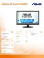 ASUS Monitor 15.6 cala VT168HR-2226692