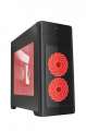Obudowa Midi Tower Fornax 1000 R czerwona-339054