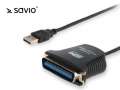 Adapter USB LPT męski 36pin SAVIO CL-46 0,8m-195371