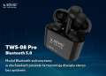 Savio Słuchawki Bluetooth z mikrofonem, TWS-08 PRO-2858454