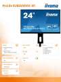 IIYAMA Monitor 24 cale XUB2492HSC-B IPS, FHD, USB-C, HDMI, DP, USB3.0-2865416