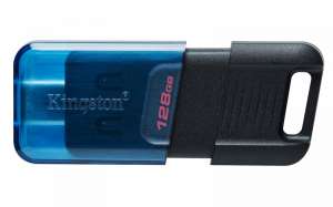 Kingston Pendrive 128GB DT80M 200MB/s USB-C 3.2 Gen1