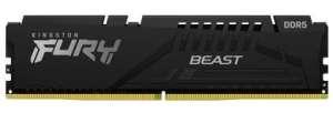Kingston Fury Beast Black Pamięć DDR5 32GB(1*32GB)/5200  CL36 EXPO
