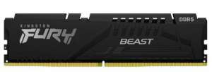 Kingston Fury Beast Black Pamięć DDR5 32GB(1*32GB)/5600  CL36