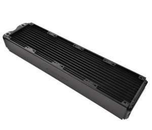 Pacific RL480 (480mm, 5x G 1/4", aluminium) radiator - Black