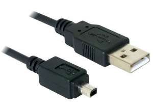 Delock Kabel USB mini(M) 4 PIN-USB-A(M)