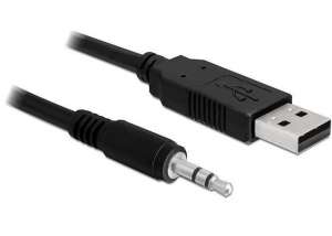 Delock Kabel USB-A 2.0(M) -SERIAL TTL 3.5mm