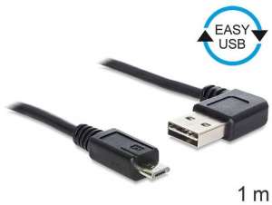 Delock Kabel USB MICRO(M) -USB-A(M) 2.0 1M