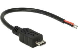 Delock Kabel RASPBERRY  USB MICRO BF-2x Luźne przewody (VCC/GND)