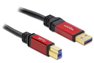 Delock Kabel USB-A(M)-USB-B(M) 3.0 5m czarny