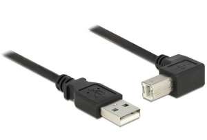 Delock Kabel USB-A(M)-US B-B(M) 2.0 50cm czarny