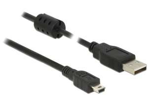 Delock Kabel USB MINI(M)- USB-A(M) 2.0 1.5m