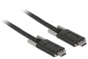 Delock Kabel USB-C M/M 3. 1 GEN 2 ze śrubami