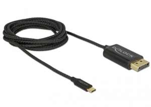 Delock Kabel USB-C(M)-DISPLAYPORT(M) 2m 4K