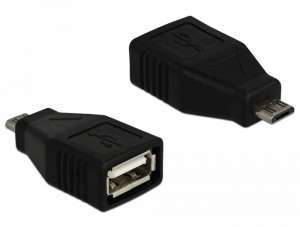 Delock Adapter USB MICRO M 2.0-USB-A(F C