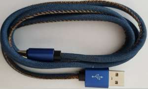 Gembird Kabel Micro USB premium jeans 2 m