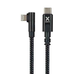 Xtorm Kabel USB-C-Lightning 90 stopni 1,5m, czarny