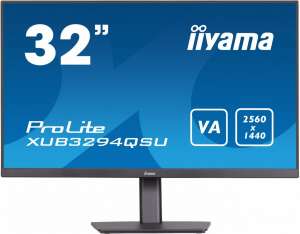 IIYAMA 31.5 cala XU3294QSU-B1 VA,WQHD,HDMI,DP,USB 3.0,2x2W 