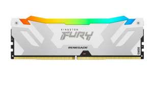 Kingston Fury Renegade RGB White Pamięć DDR5 16GB(1*16GB)/6000Mhz CL32