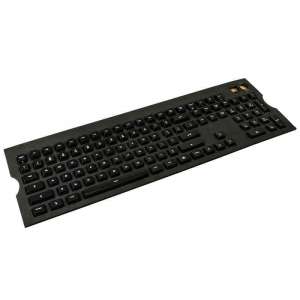 Das Keyboard Clear Black Lasered Spy Agency Keycap Set - US