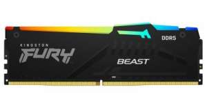 Kingston Fury Beast RGB Pamięć DDR5 64GB(4*16GB)/6000 CL40 czarna