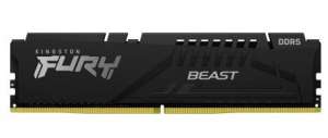 Kingston Fury Beast Pamięć DDR5 128GB(4*32GB)/5600 CL40 czarna