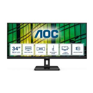 AOC Monitor U34E2M 34 cale VA 100 Hz HDMIx2 DP 