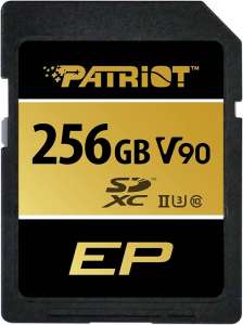 Patriot Karta pamięci microSDXC 256GB V90 UHS-II U3 C10 300/260MB/s