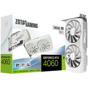 ZOTAC Gaming GeForce RTX 4060 Twin Edge OC White Edition 8GB GDDR6