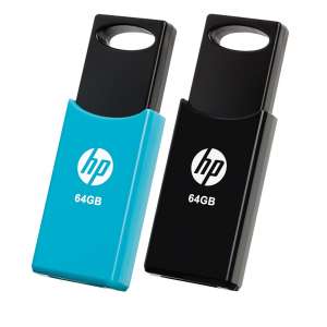 HP Inc. Pendrive 64GB USB 2.0 Twin Pack HPFD212-64-TWIN