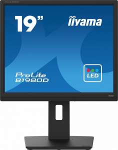 IIYAMA Monitor 19 cali B1980D-B5 DVI,VGA,PIVIOT,HAS/150mm,5:4 