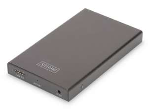 Digitus Obudowa zewnętrzna USB 3.0 na dysk SSD/HDD 2.5 cala SATA III, 9.5/7.5mm Aluminiowa